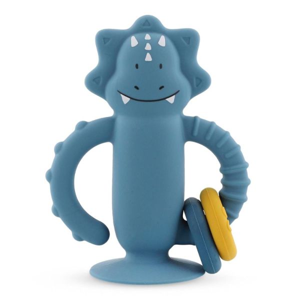 Jouet sensoriel en silicone avec ventouse Mr. Triceratops