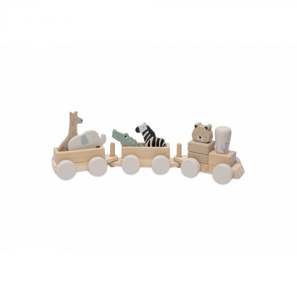 Jouet train en bois Jungle Jambo