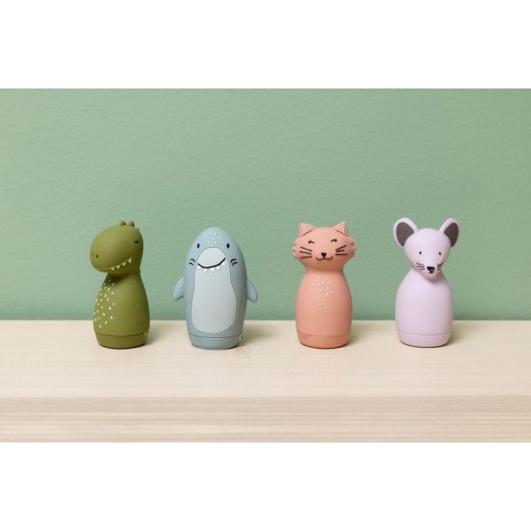 Jouets de bain aspergeur - Mr. Shark & Mr. Dino