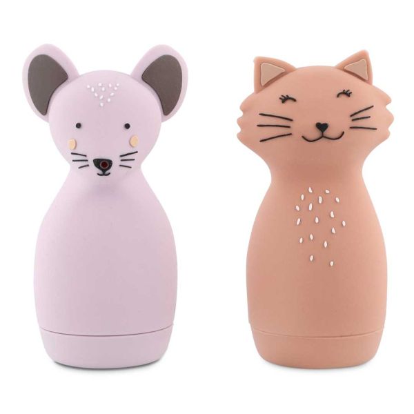 Jouets de bain aspergeur - Mrs. Cat & Mrs. Mouse