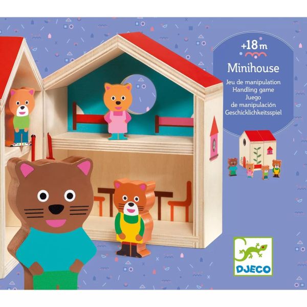 Jouet d'éveil et de manipulation Minihouse