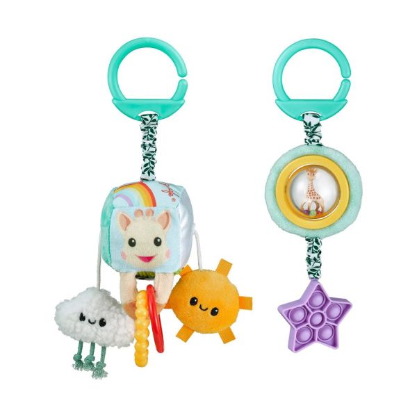 Jouets d'éveil à suspendre Sophie la girafe