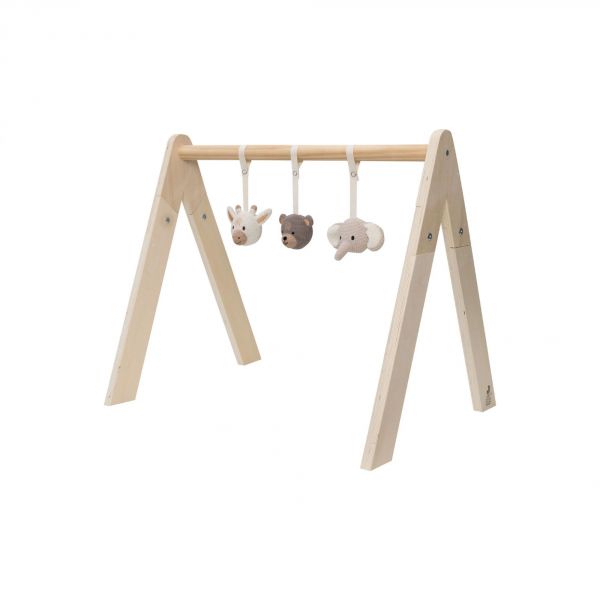 Portique Deveil Bebe - Arche D'éveil Bébé En Bois - Gymnase En Bois Pour  Bébé - Baby Hanging