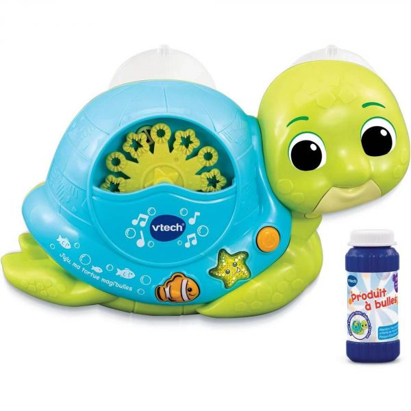 Jouet de bain Tortue de bain Juju Magi'Bulles
