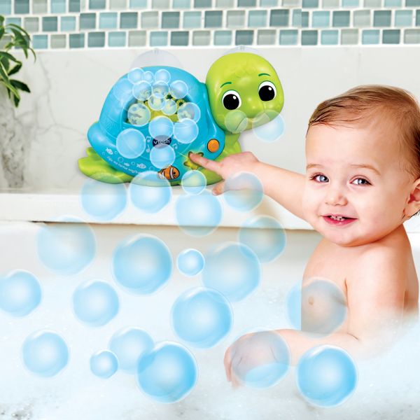 Jouet de bain Tortue de bain Juju Magi'Bulles