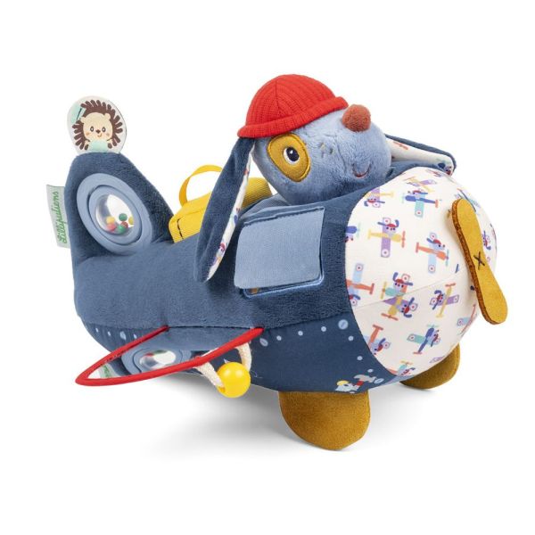 Jouet d'activités Jules dans son avion