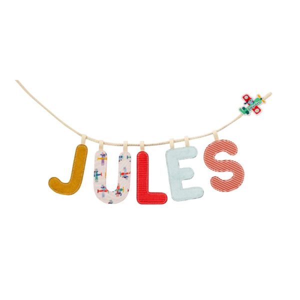 Corde pour lettres de l'alphabet Jules