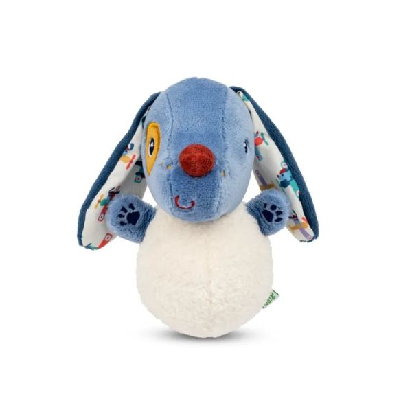 Peluche sonore culbuto Jules le chien