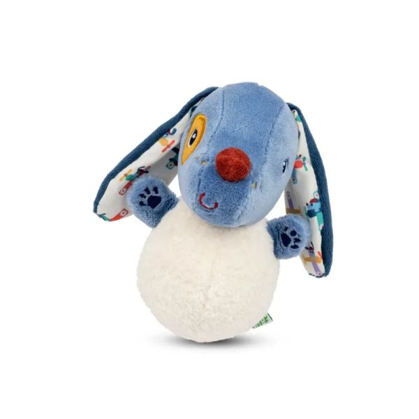 Peluche sonore culbuto Jules le chien