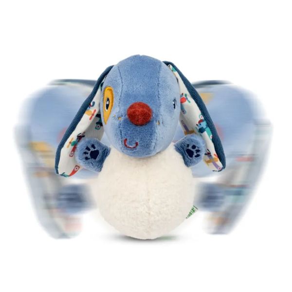Peluche sonore culbuto Jules le chien