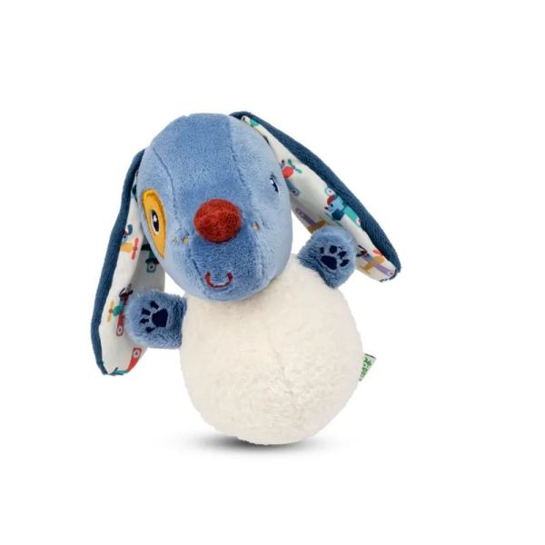 Peluche sonore culbuto Jules le chien