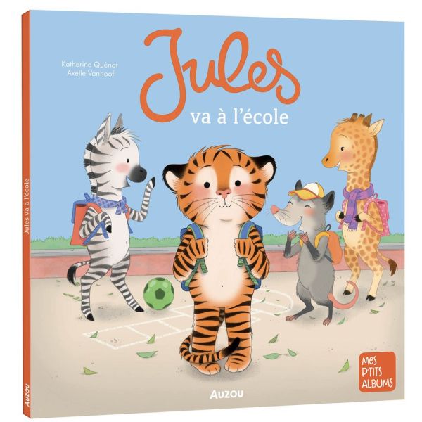 Livre enfant Collection Jules - va à l'école