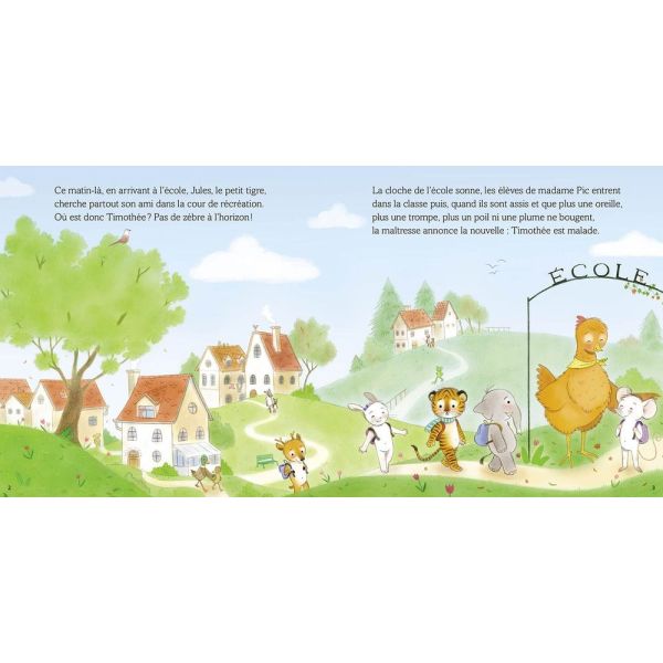 Livre enfant Collection Jules - veut soigner son ami