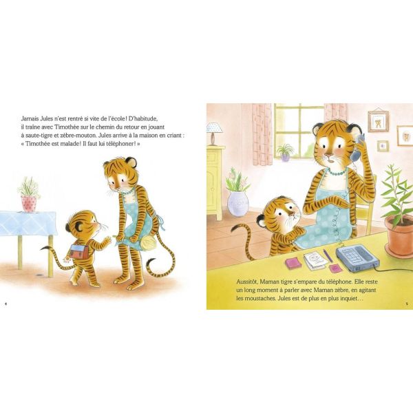 Livre enfant Collection Jules - veut soigner son ami