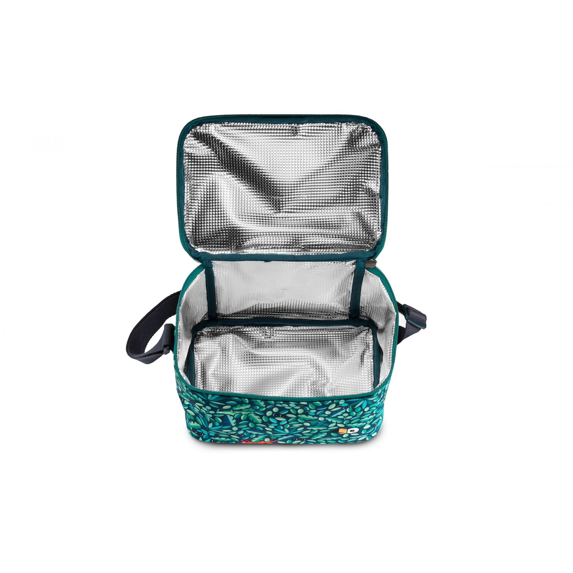 Pour le repas de votre enfant : joli sac isotherme Jungle, A