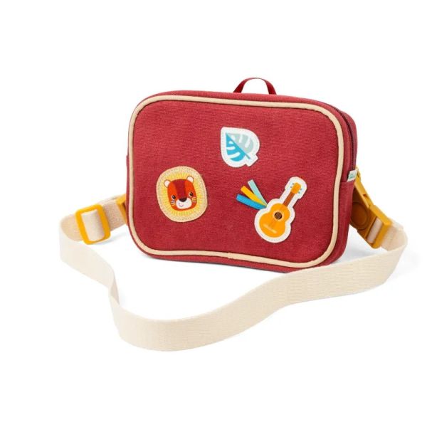 Sac pochette enfant avec sangle Jungle