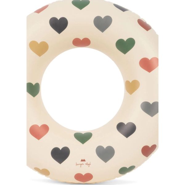 Bouée enfant - cœur coloré Ø 50 cm