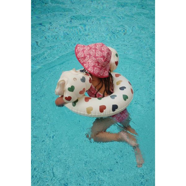 Bouée enfant - cœur coloré Ø 50 cm