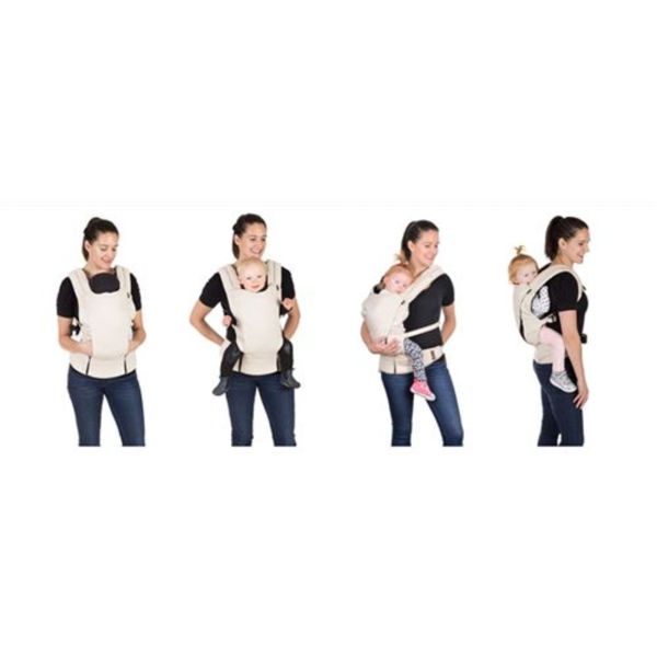 Porte-bébé physiologique Juno Black