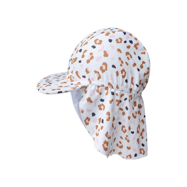 Casquette UV Léopard kaki 1-2 ans