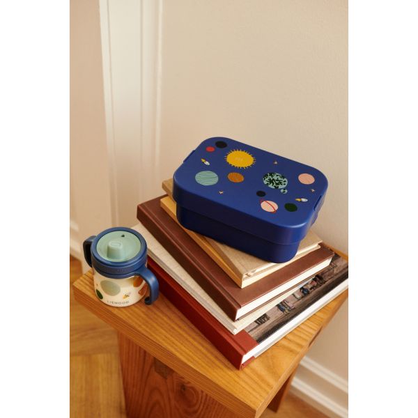 Lunch box Kamil Universe Classic navy