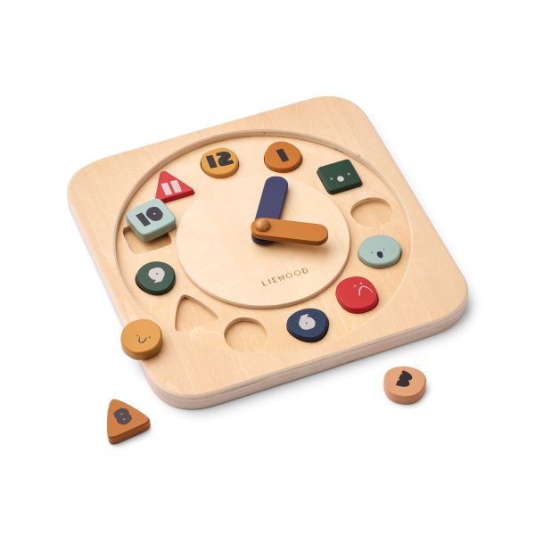 Tableau d’activités en bois enfant Karamo Characters Sandy