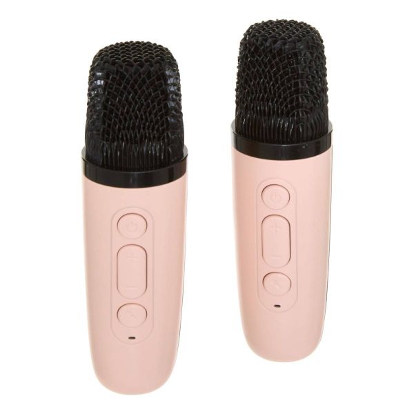 Karaoké enfant Kara rose avec 2 micros