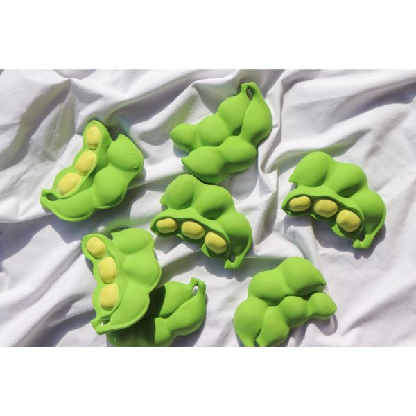 Anneau de dentition Jouet de bain Keiko l'edamame