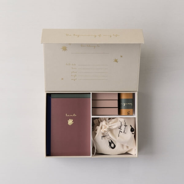 Coffret souvenirs naissance - The Beginning of my life