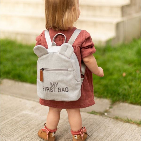 Sac à dos enfant My First Bag Canvas Gris