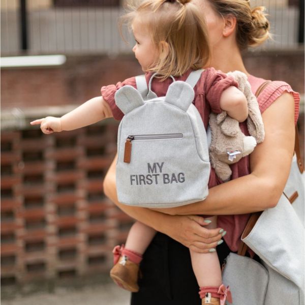 Sac à dos enfant My First Bag Canvas Gris