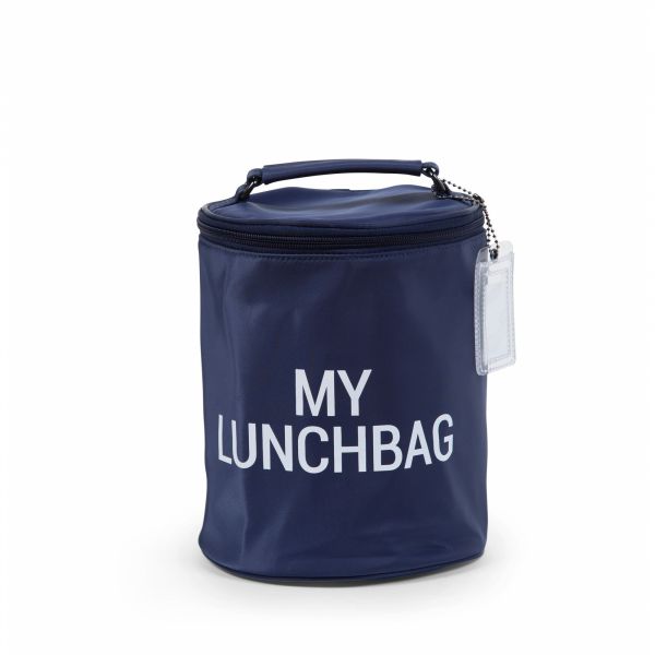 Sac repas isotherme My Lunch bag Bleu marine et blanc