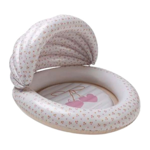 Piscine gonflable avec auvent Coeur cosy