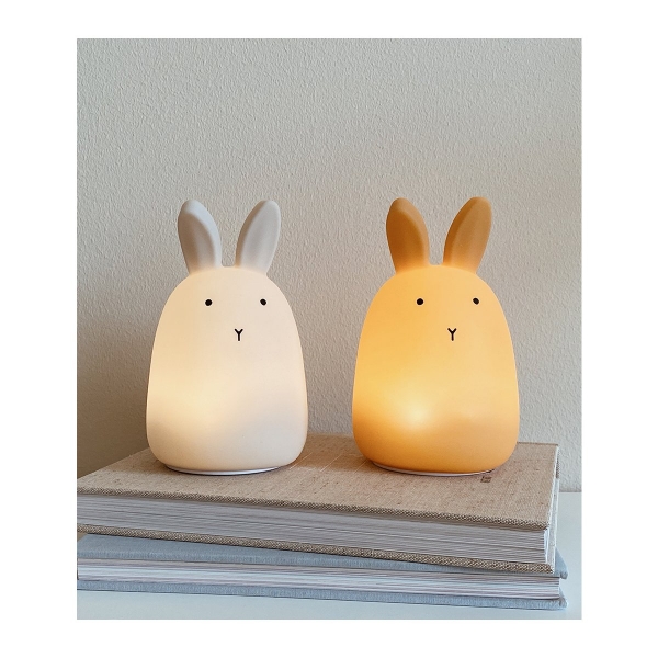 Veilleuse bébé Winston Rabbit Yellow Mellow