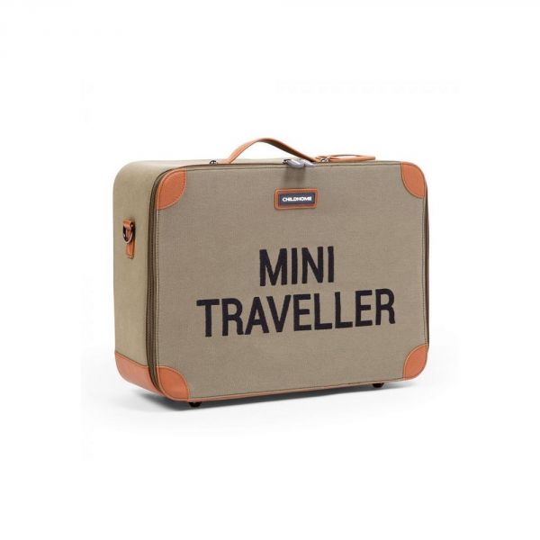 Valise enfant Mini traveller Canvas Kaki