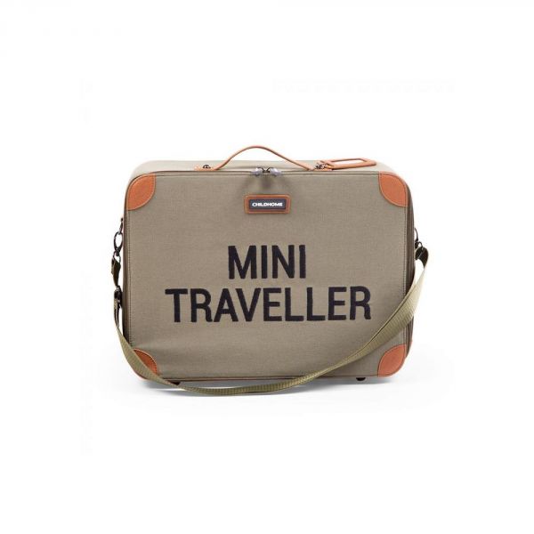 Valise enfant Mini traveller Canvas Kaki