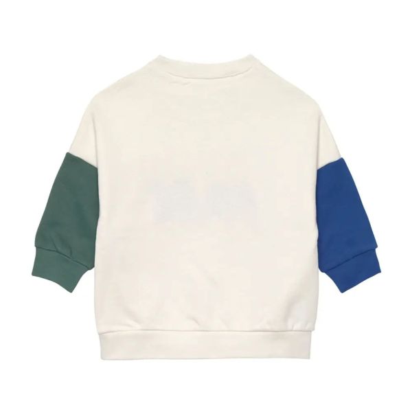 Pull enfant Little Gang Free blanc cassé Multi-coloured 7/12 mois