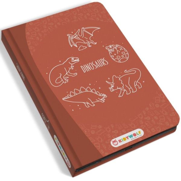 Tablette à dessiner format A5 thème Dinasaures