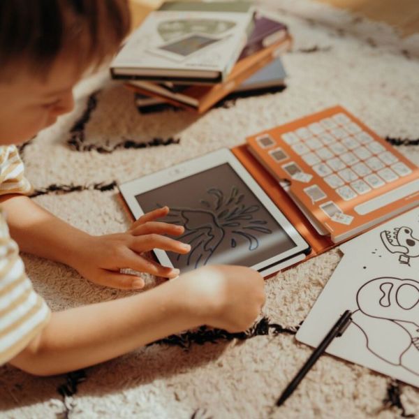 Tablette à dessiner format A5 thème Dinasaures