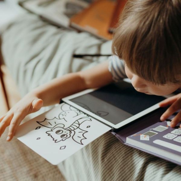 Tablette à dessiner format A5 thème Océans et Pirates