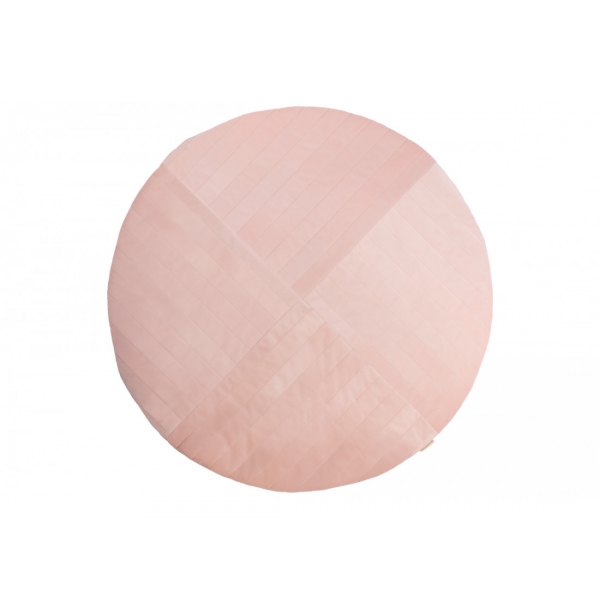 Tapis enfant rond Ø105 cm Kilimanjaro Velvet Bloom Pink