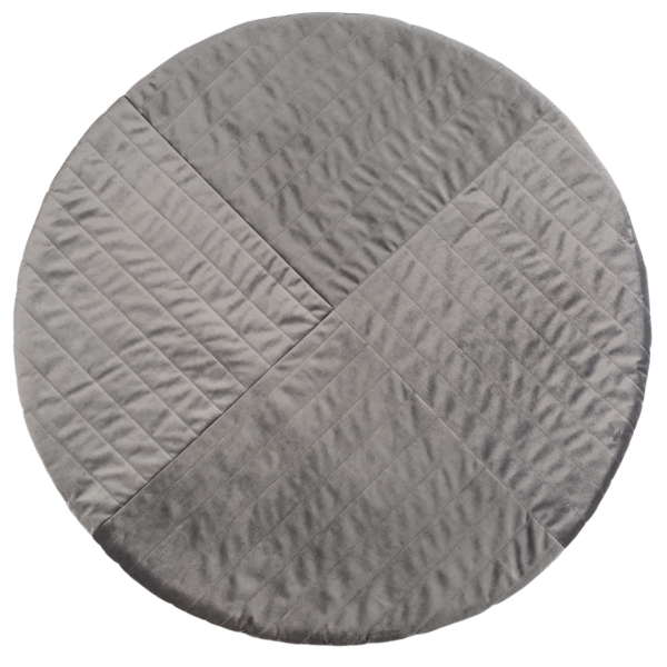 Tapis enfant rond Ø105 cm Kilimanjaro Velvet Slate Grey