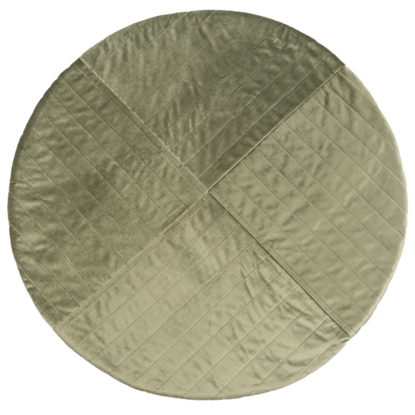 Tapis enfant rond Ø105 cm Kilimanjaro Velvet Olive Green