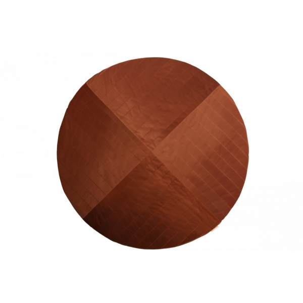 Tapis enfant rond Ø105 cm Kilimanjaro Velvet Wild Brown