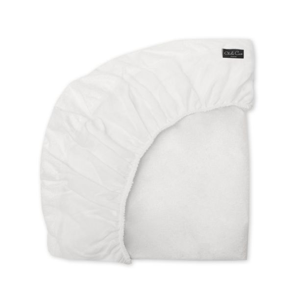 Pack Lit bébé Kimi Bois de rose et matelas + alèse et drap housse blanc