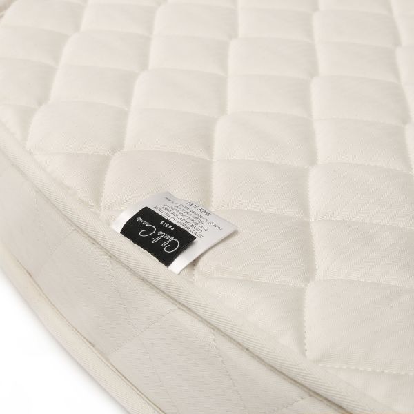 Pack lit bébé Kimi Desert et matelas organic + alèse et drap housse blanc