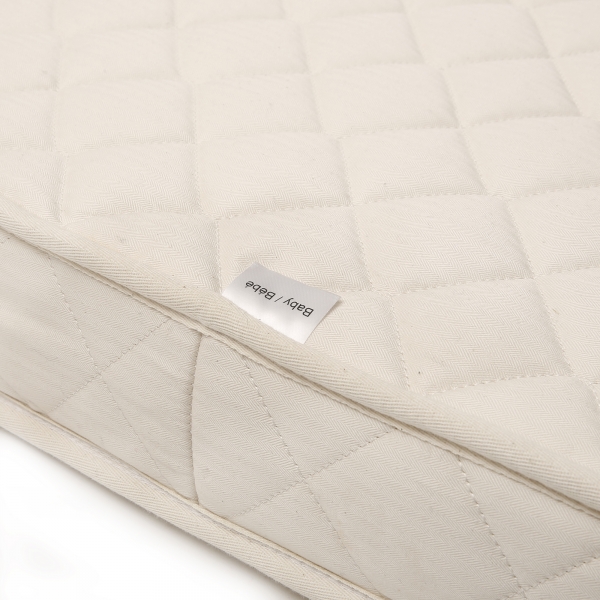 Lit bébé évolutif Kimi Hazelnut + Matelas Organic