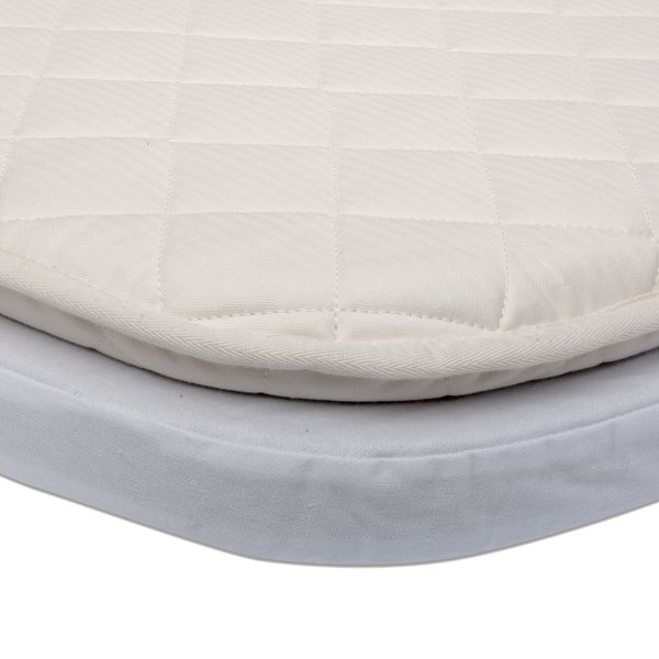Matelas et surmatelas en mousse organic pour lit Kimi 120 x 66 cm