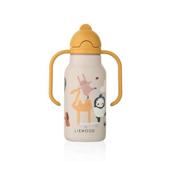 Gourde isotherme Kimmie 250 ml Around the world Sandy