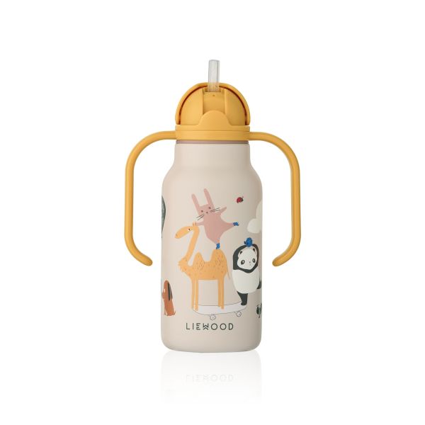Gourde isotherme Kimmie 250 ml Around the world Sandy